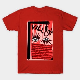 Francois Villon - The Ballad Of The Hanged Men T-Shirt